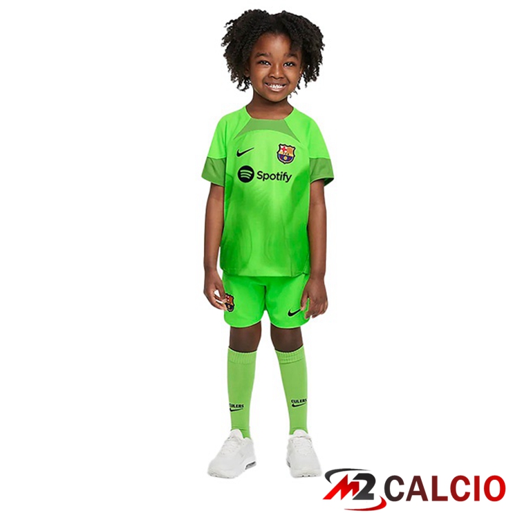 Maglie Calcio FC Barcellona Bambino Portiere Nero 2022/2023