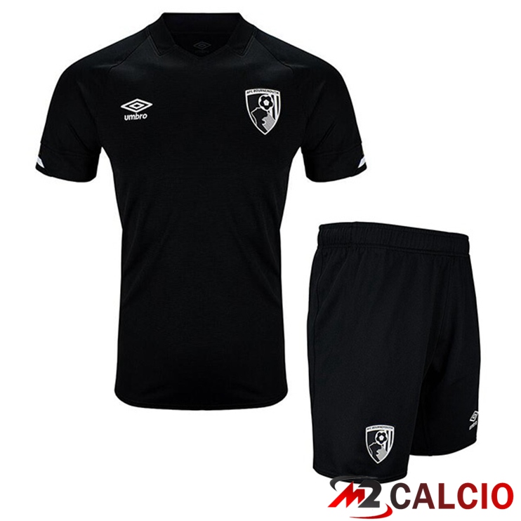 Maglie Calcio AFC Bournemouth Bambino Terza Nero 2022/2023