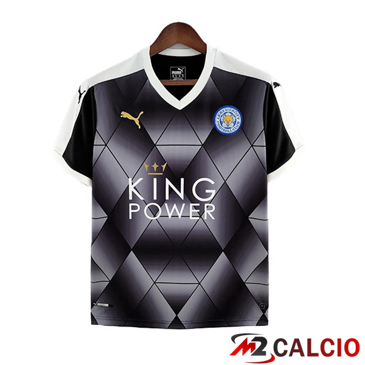 Maglie Calcio Leicester City Retro Seconda Blu 2015-2016