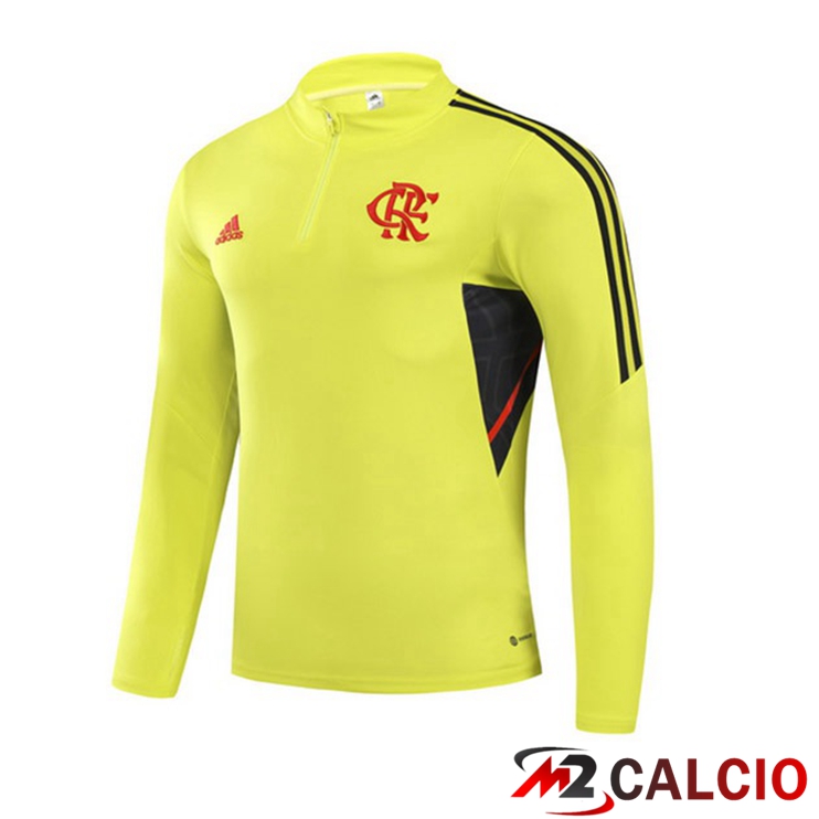 Felpa Allenamento Flamengo Giallo 2022/2023