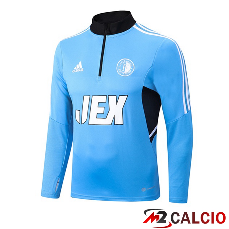 Felpa Allenamento Feyenoord Blu 2022/2023