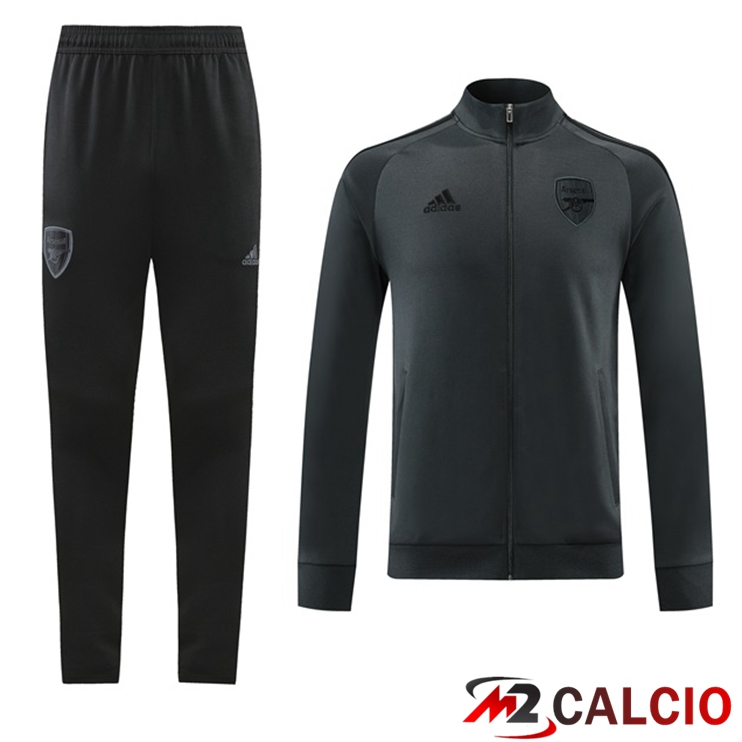 Insieme Tuta Calcio - Giacca Arsenal Grigio 2022/2023