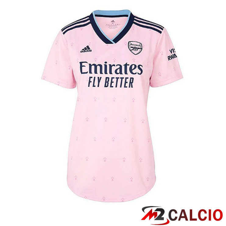 Maglie Calcio Arsenal Donna Terza Rosa 2022/2023
