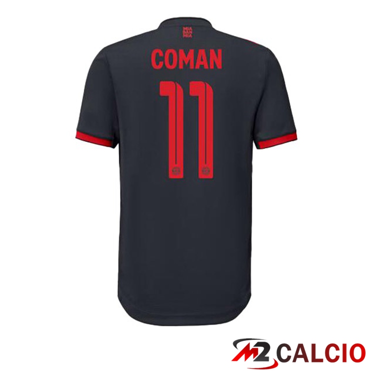 Maglie Calcio Bayern Monaco (Coman 11) Terza Nero 2022/2023