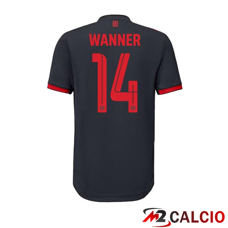 Maglie Calcio Bayern Monaco (Wanner 14) Terza Nero 2022/2023