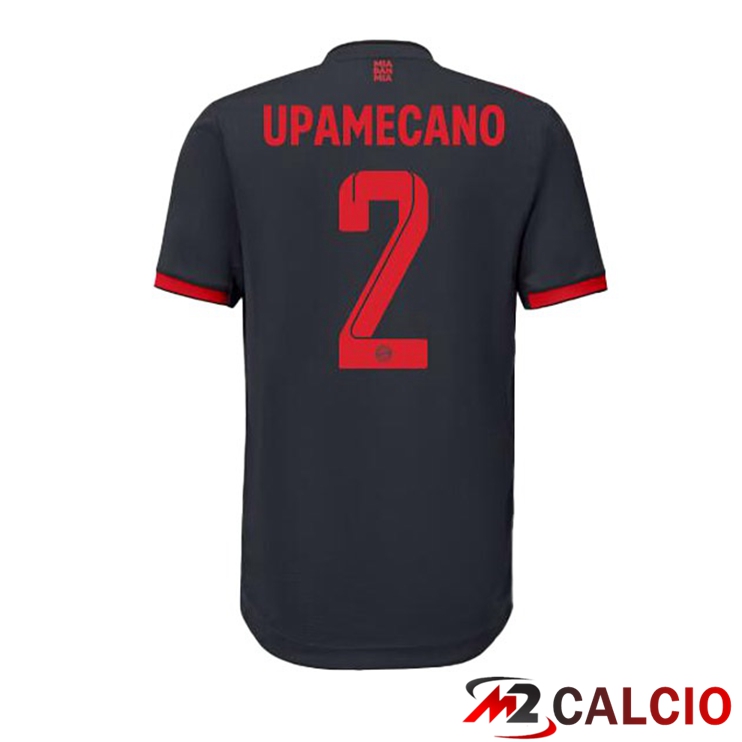 Maglie Calcio Bayern Monaco (Upamecano 2) Terza Nero 2022/2023