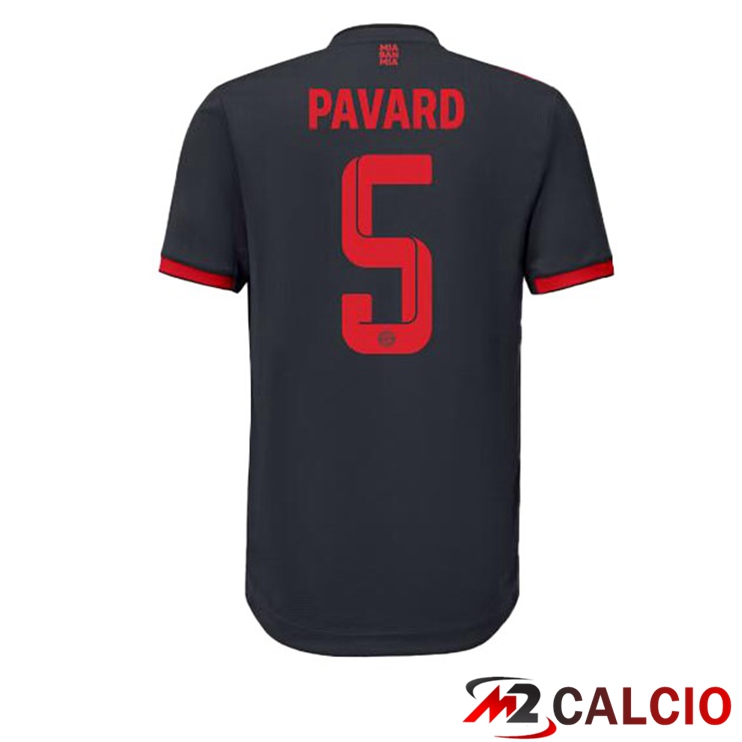 Maglie Calcio Bayern Monaco (Pavard 5) Terza Nero 2022/2023
