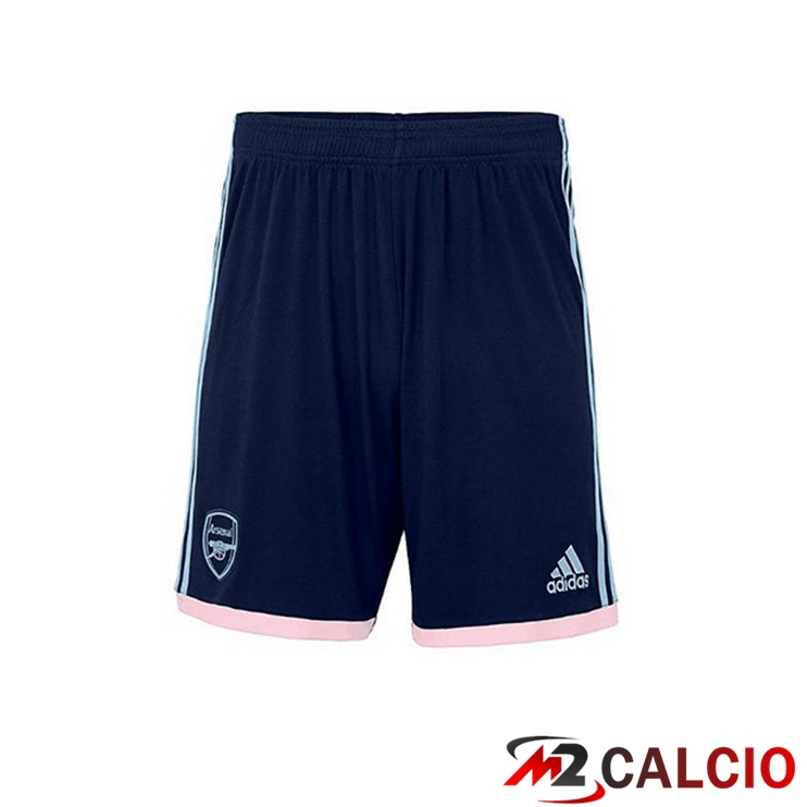 Pantaloncini Calcio Arsenal Terza Rosa Blu 2022/2023