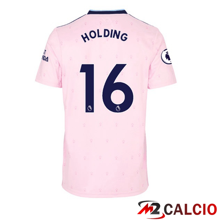 Maglie Calcio Arsenal (HOLDING 16) Seconda Rosa 2022/2023