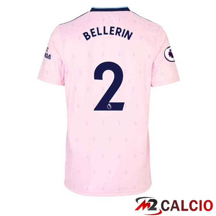 Maglie Calcio Arsenal (BELLERIN 2) Seconda Rosa 2022/2023
