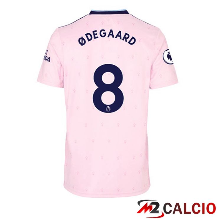 Maglie Calcio Arsenal (ØDEGAARD 8) Seconda Rosa 2022/2023