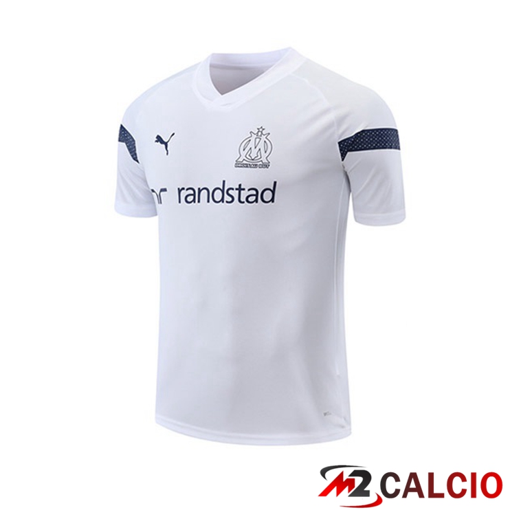 T Shirt Allenamento Marsiglia OM Bianco 2022/2023