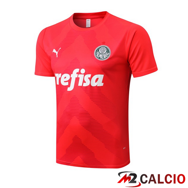 T Shirt Allenamento Palmeiras Rosso 2022/2023
