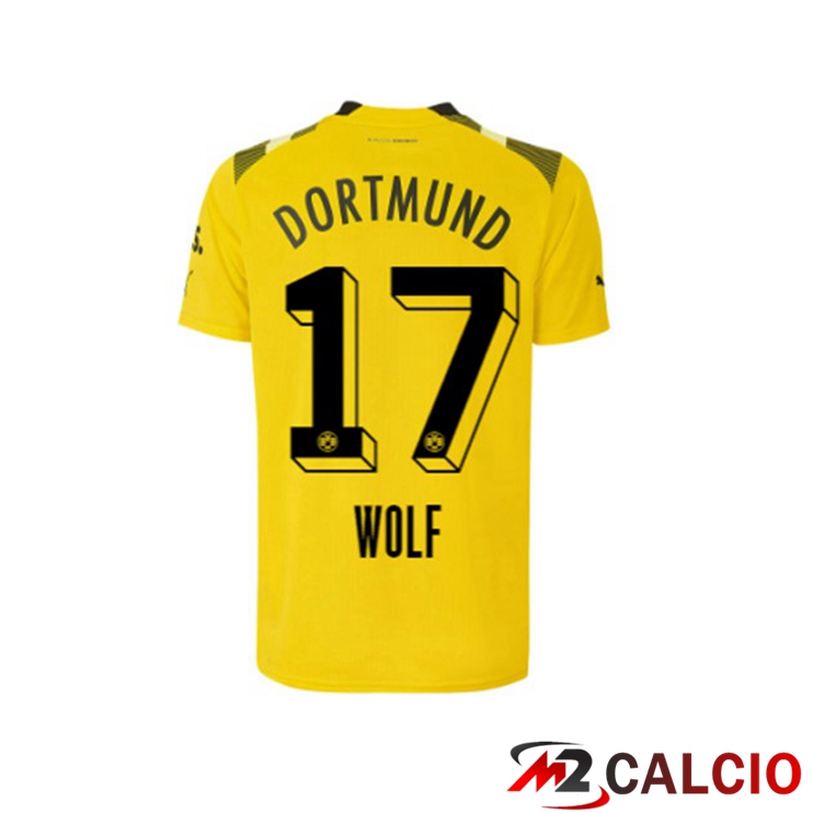 Maglie Calcio Dortmund BVB (Wolf 17) cup Giallo 2022/2023
