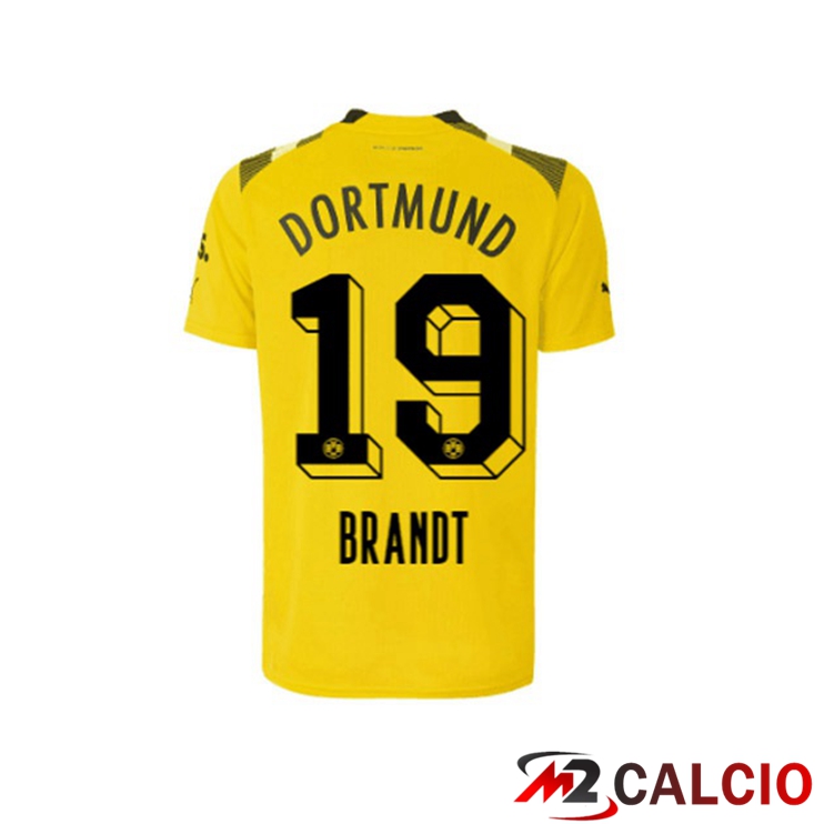 Maglie Calcio Dortmund BVB (Brandt 19) cup Giallo 2022/2023