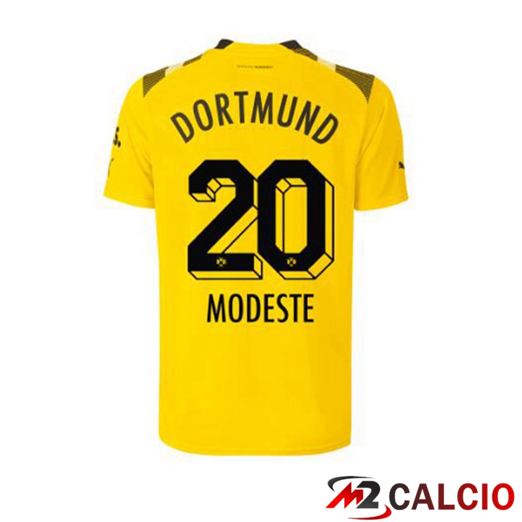 Maglie Calcio Dortmund BVB (Modeste 20) cup Giallo 2022/2023