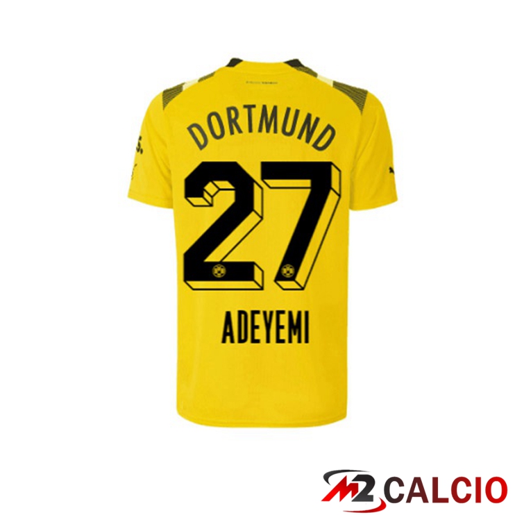 Maglie Calcio Dortmund BVB (Adeyemi 27) cup Giallo 2022/2023