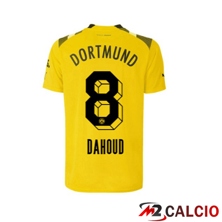 Maglie Calcio Dortmund BVB (Dahoud 8) cup Giallo 2022/2023
