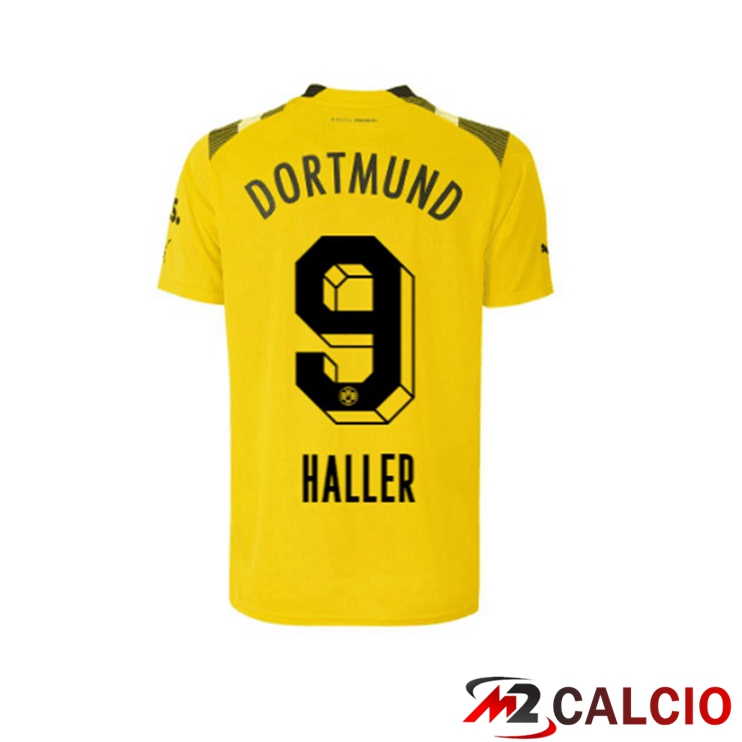 Maglie Calcio Dortmund BVB (Haller 9) cup Giallo 2022/2023