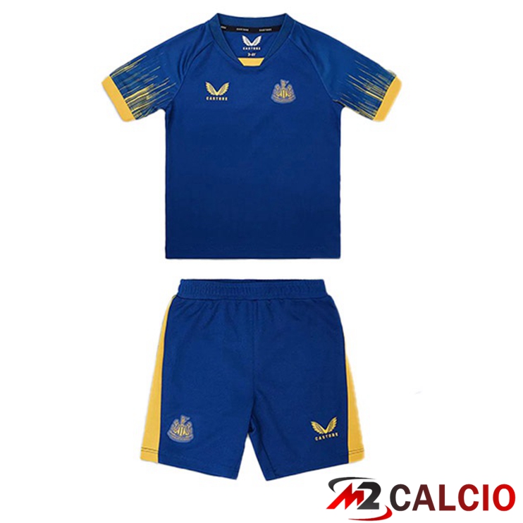 Maglie Calcio Newcastle United Bambino Seconda Blu Reale 2022/2023