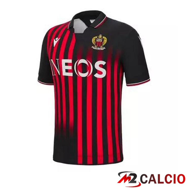 Maglie Calcio OGC Nice Prima Rosso Nero 2022/2023