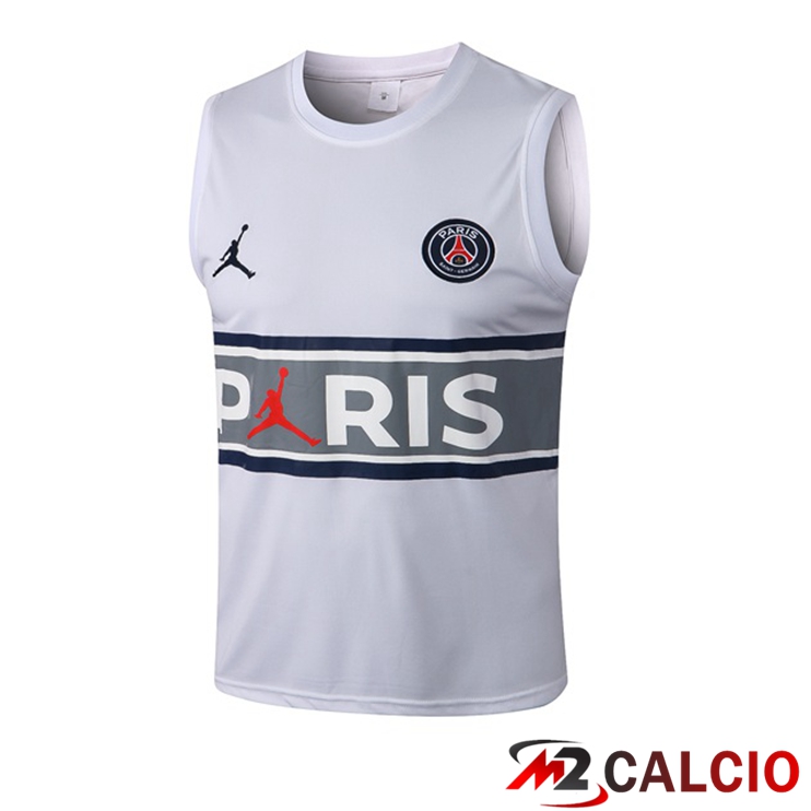 Canotta Calcio Paris PSG Bianco 2022/2023