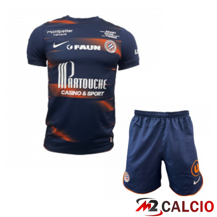 Maglie Calcio Montpellier HSC Bambino Prima Nero 2022/2023