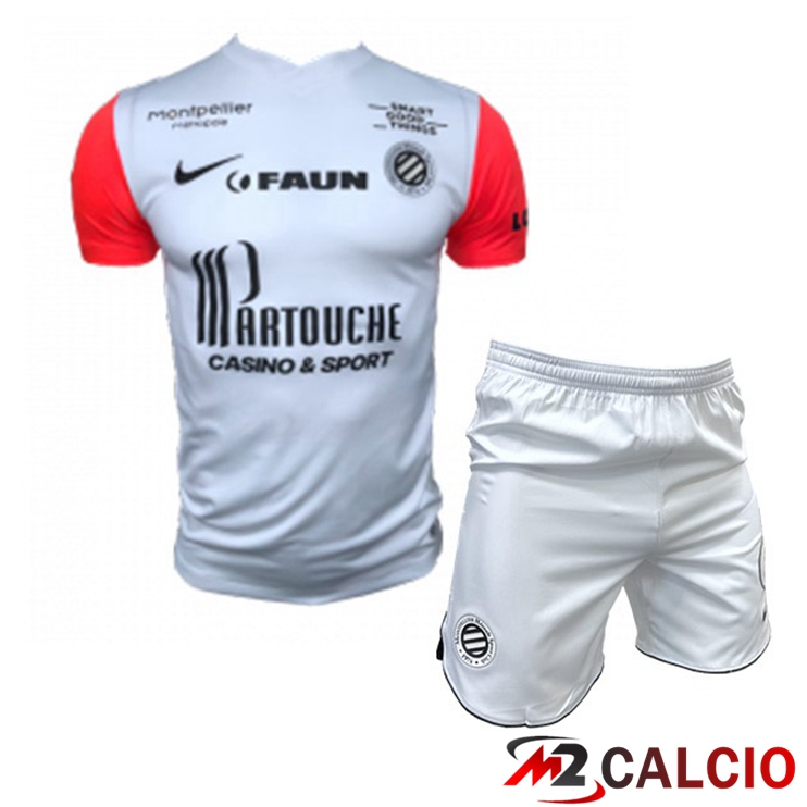 Maglie Calcio Montpellier HSC Bambino Seconda Grigio 2022/2023