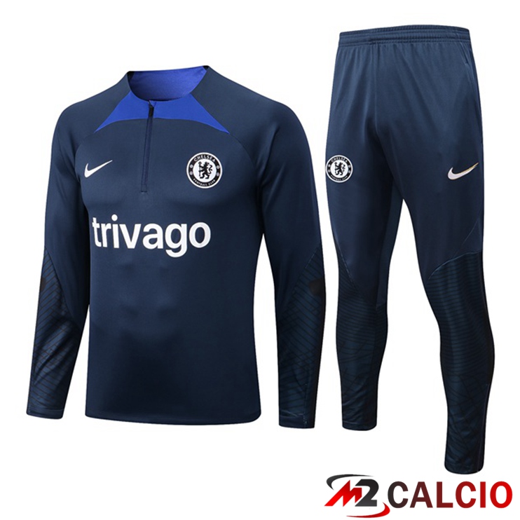 Insieme Tuta Calcio FC Chelsea Blu 2022/2023