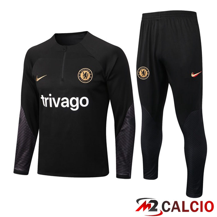 Insieme Tuta Calcio FC Chelsea Nero 2022/2023