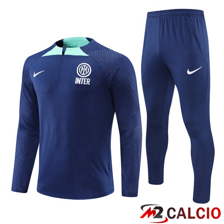 Insieme Tuta Calcio Inter Milan Blu 2022/2023