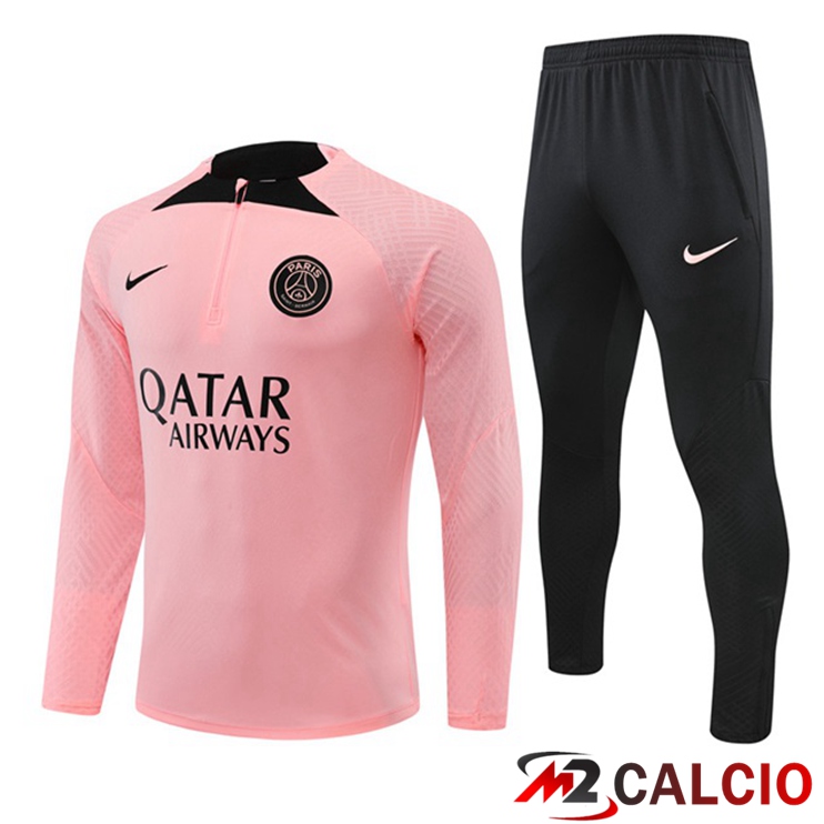 Insieme Tuta Calcio Paris PSG Rosa 2022/2023