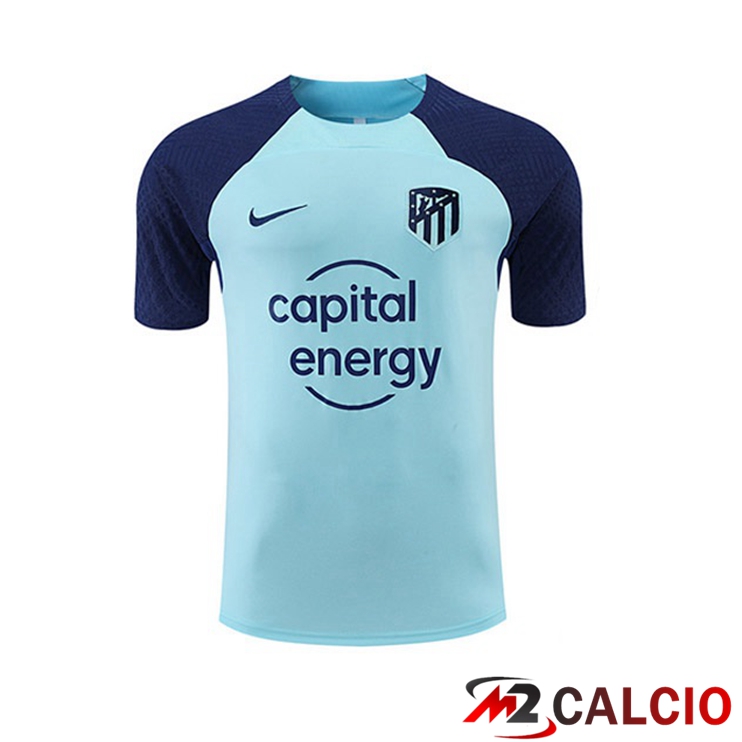 T Shirt Allenamento Atletico Madrid Blu 2022/2023