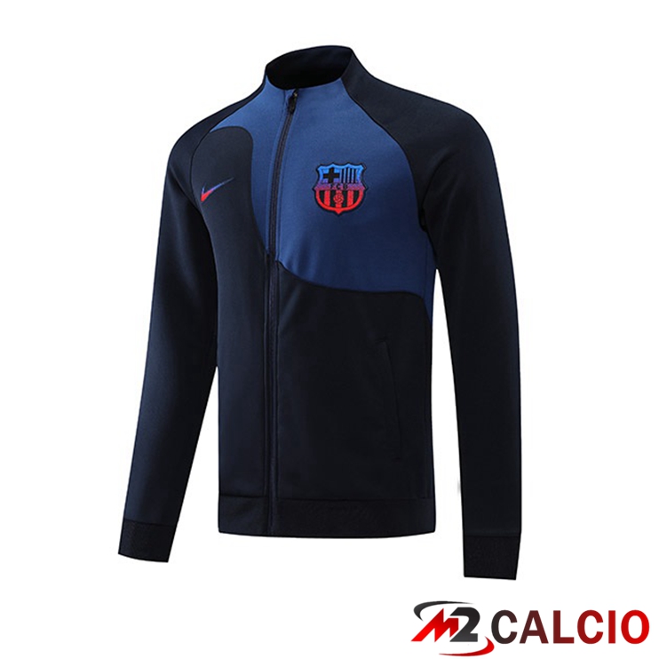 Giacca Calcio FC Barcellona Nero Blu 2022/2023