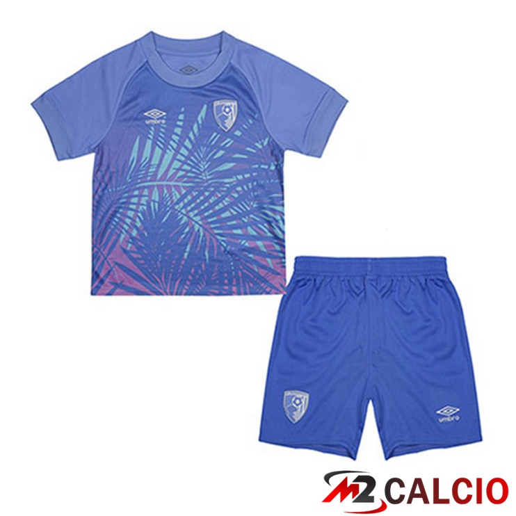 Maglie Calcio AFC Bournemouth Bambino Seconda Blu 2022/2023