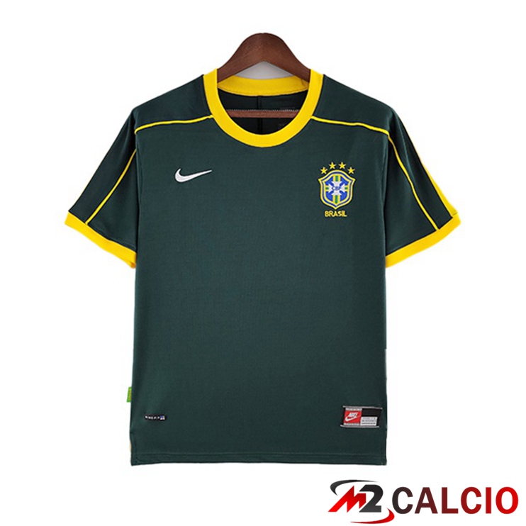 Maglie Calcio Brasile Portiere Retro Verde 1998