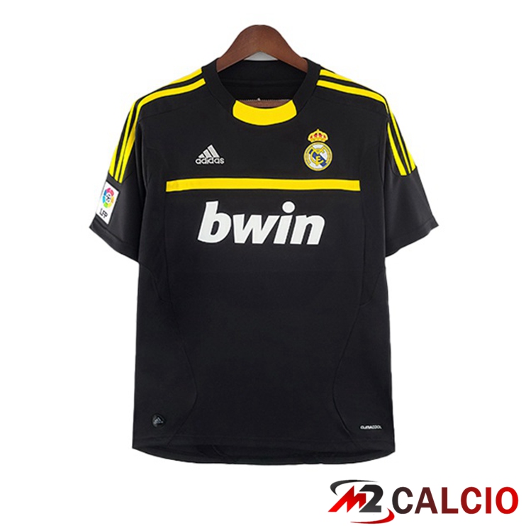 Maglie Calcio Real Madrid Portiere Retro Nero 2011-2012