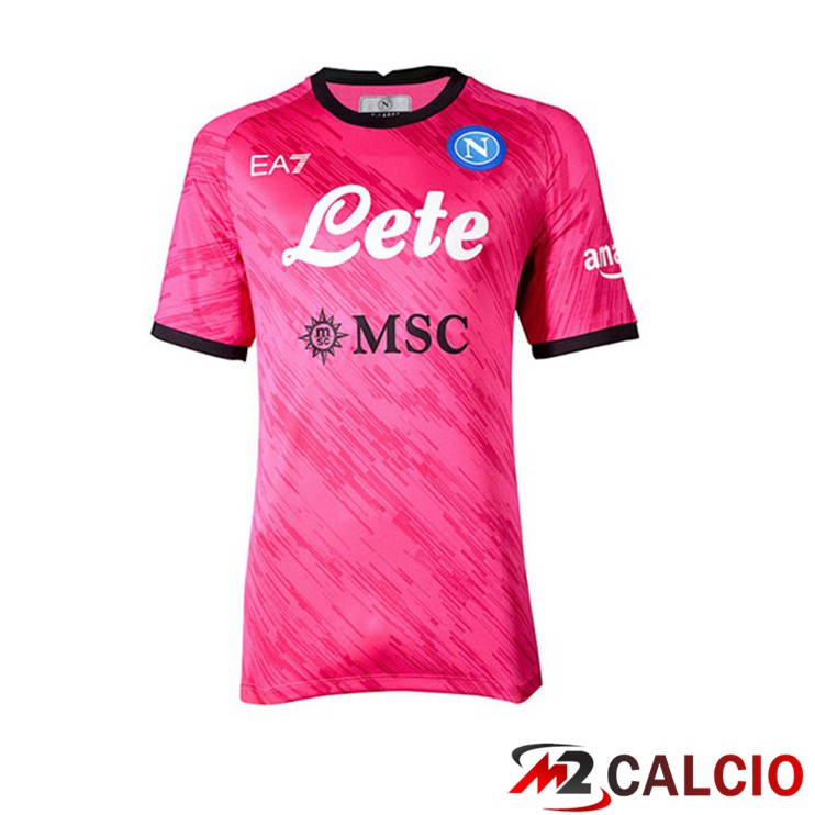Maglie Calcio SSC Napoli Portiere Rosa 2022/2023