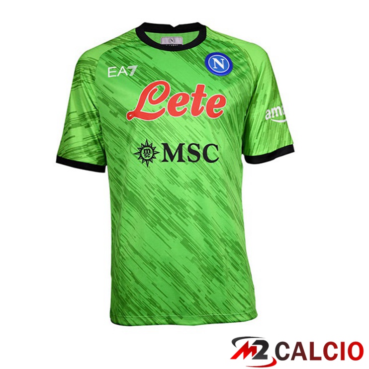 Maglie Calcio SSC Napoli Portiere Verde 2022/2023