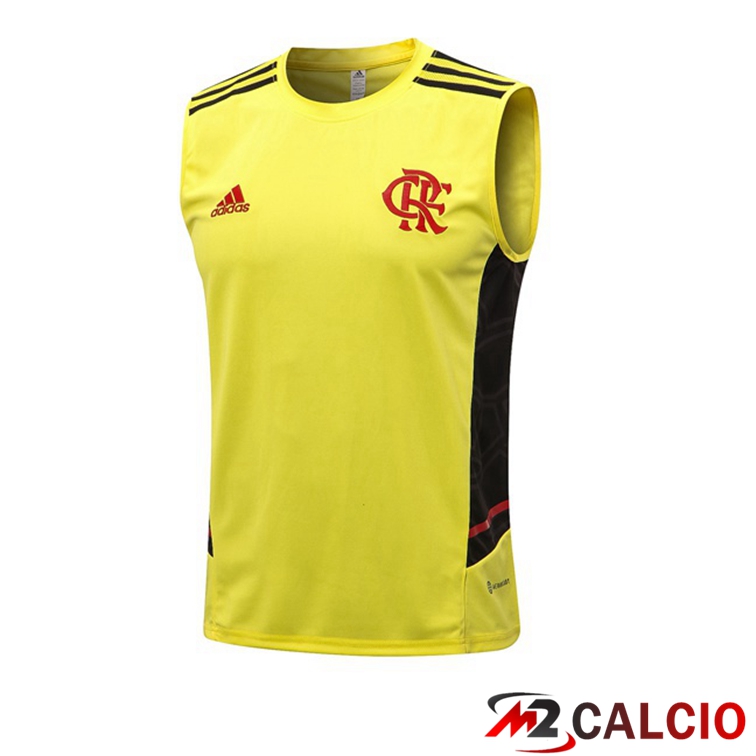 Canotta Calcio Flamengo Giallo 2022/2023