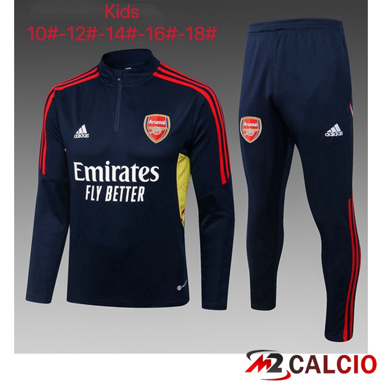 Tuta Calcio Arsenal Bambino Blu Royal 2021/2022
