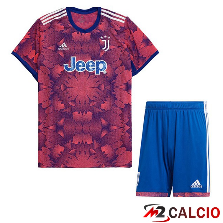 Maglie Calcio Juventus Bambino Terza Rosa 2022/2023