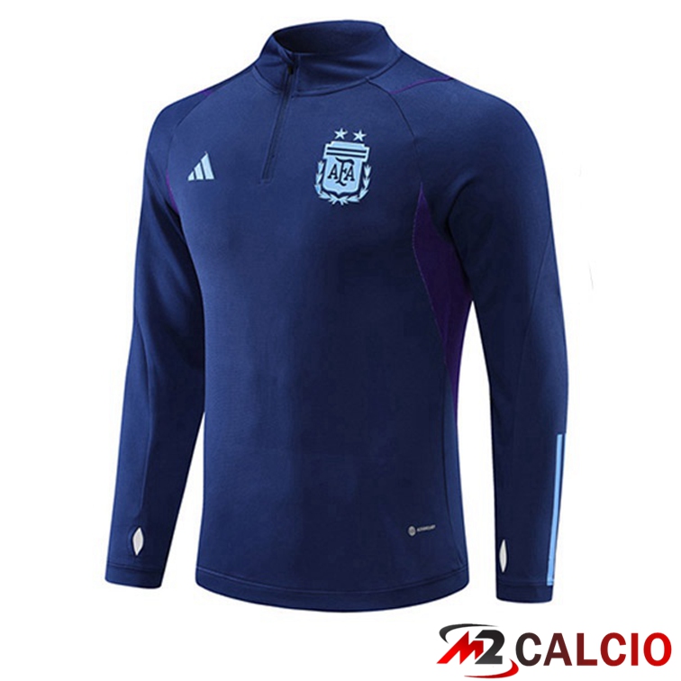 Felpe Allenamento Argentina Blu Royal 2022/2023