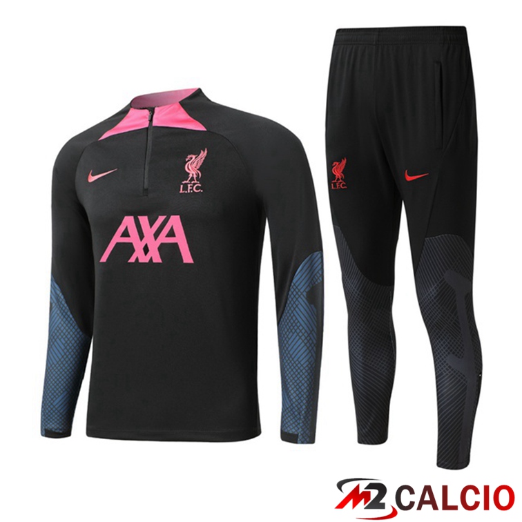 Tuta Calcio FC Liverpool Nero 2022/2023