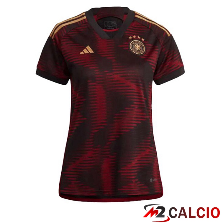 Maglie Calcio Germania Donna Seconda Nero 2022/2023