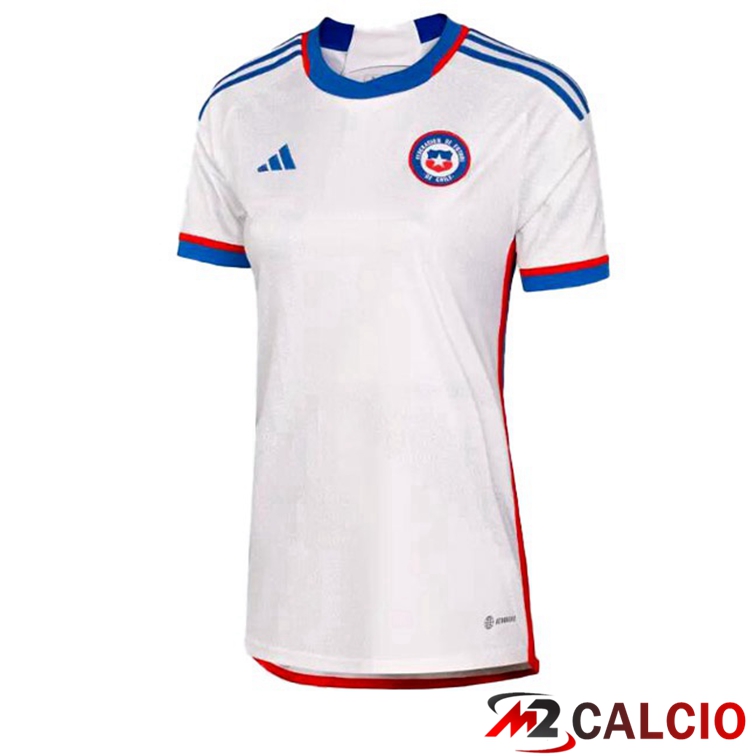 Maglie Calcio Cile Donna Seconda Bianco 2022/2023