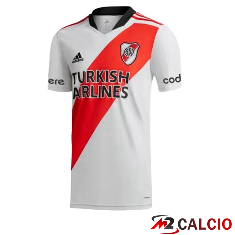 Maglie Calcio River Plate Prima Bianco Rosso 2022/2023