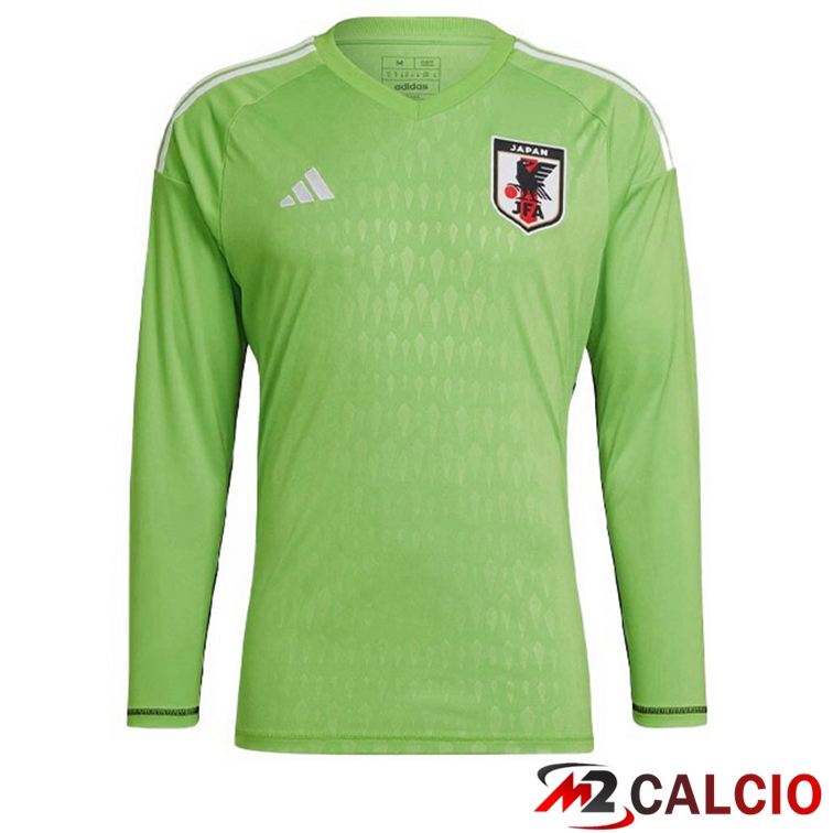 Maglie Calcio Giappone Portiere Maniche Lunghe Verde 2022/2023