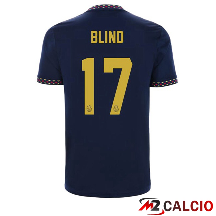 Maglie Calcio AFC Ajax (Blind 17) Seconda Nero 2022/2023