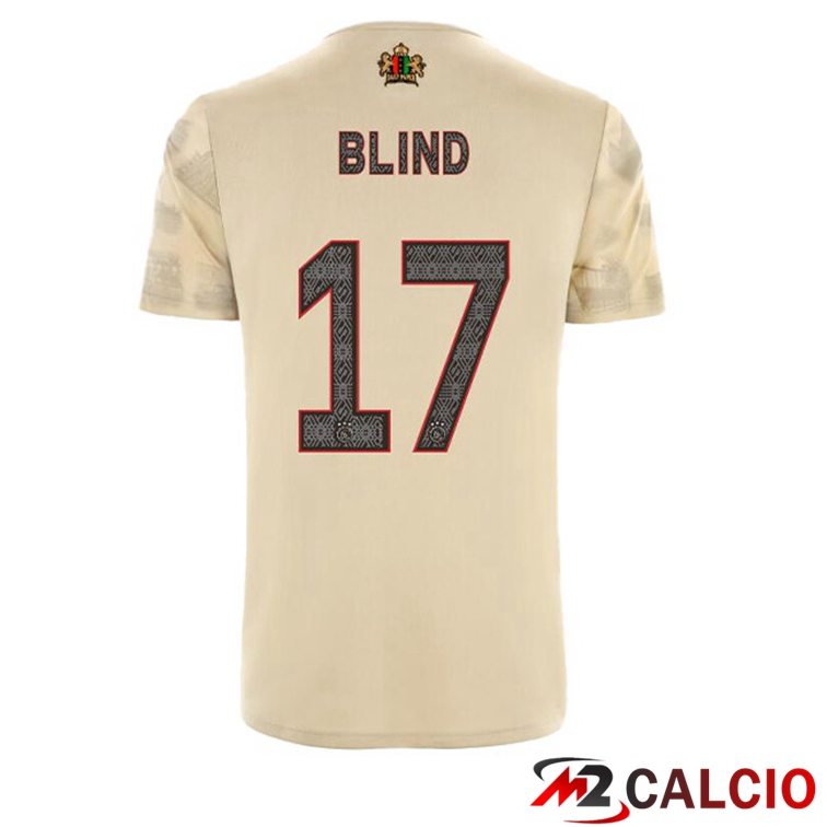 Maglie Calcio AFC Ajax (Blind 17) Terza Marrone 2022/2023